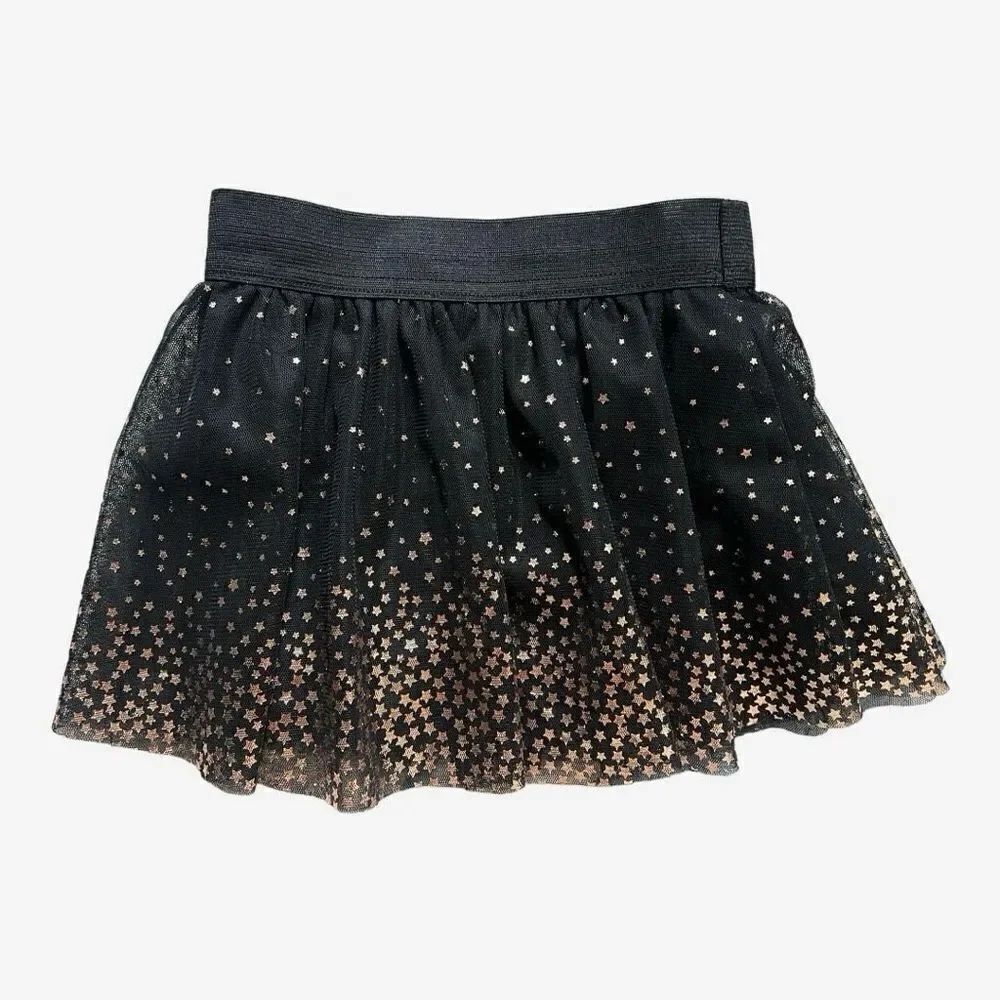 NWT Baby Girls Epic Threads Rose Gold Metallic Stars Tutu Skirt - Sz 2T